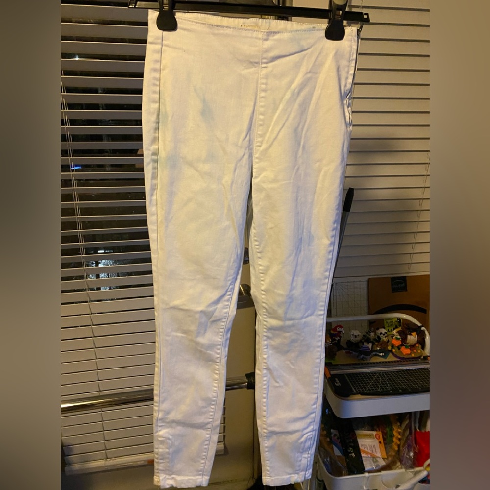 White jeans